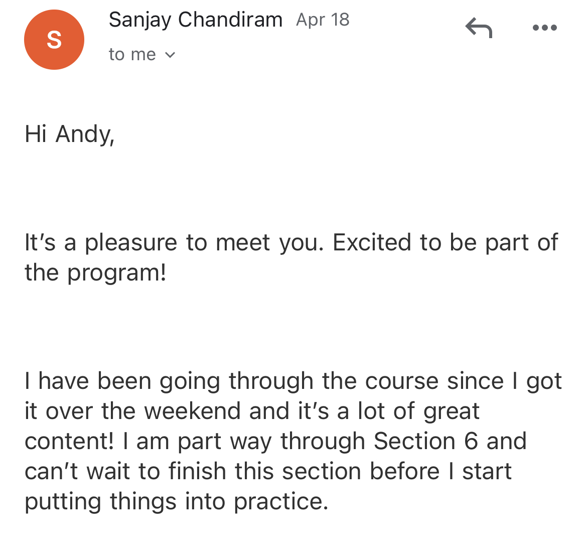 Sanjay Chandiram