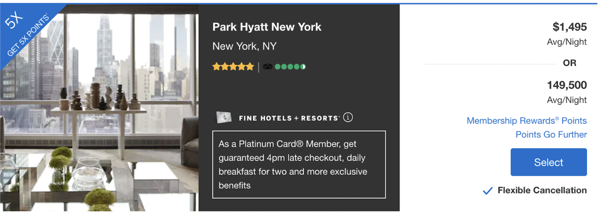 park hyatt 5 star