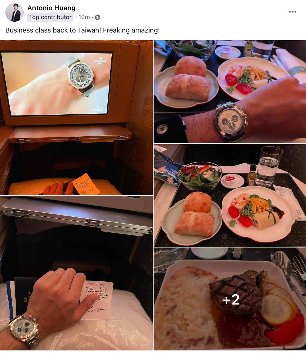 Antonio - Taiwan Business Class