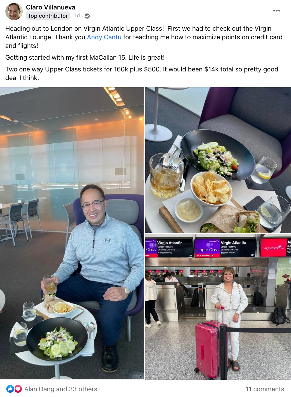 Claro - only $500 flight